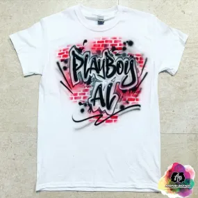 Airbrush Playboy Shirt Design