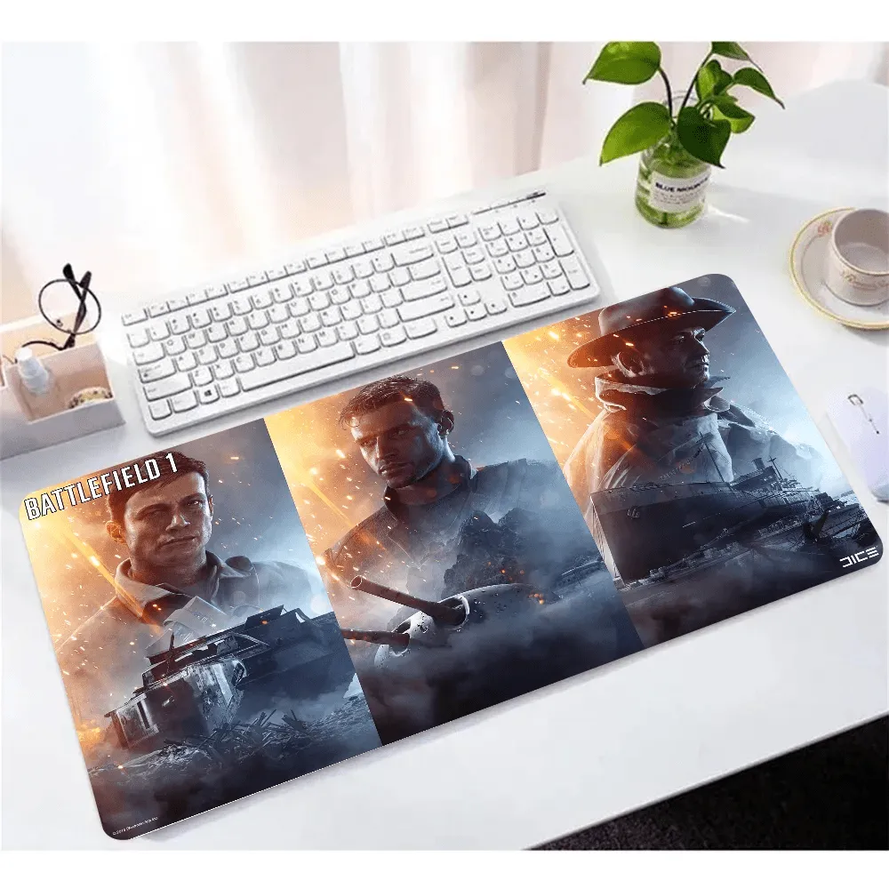 Battlefield 1 Large Gaming Mouse Pad, Mouse Mat for Computers