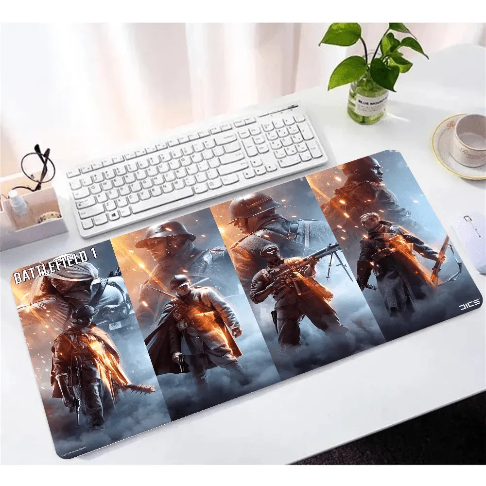 Battlefield 1 Large Gaming Mouse Pad, Mouse Mat for Computers