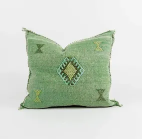 BIB Pillow Throw Pillow in Green