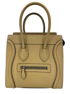 Celine Mini Luggage Calfskin Tote Bag