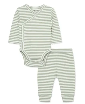 Focus Kids Foliage Bodysuit & Pant Set (3M-12M)