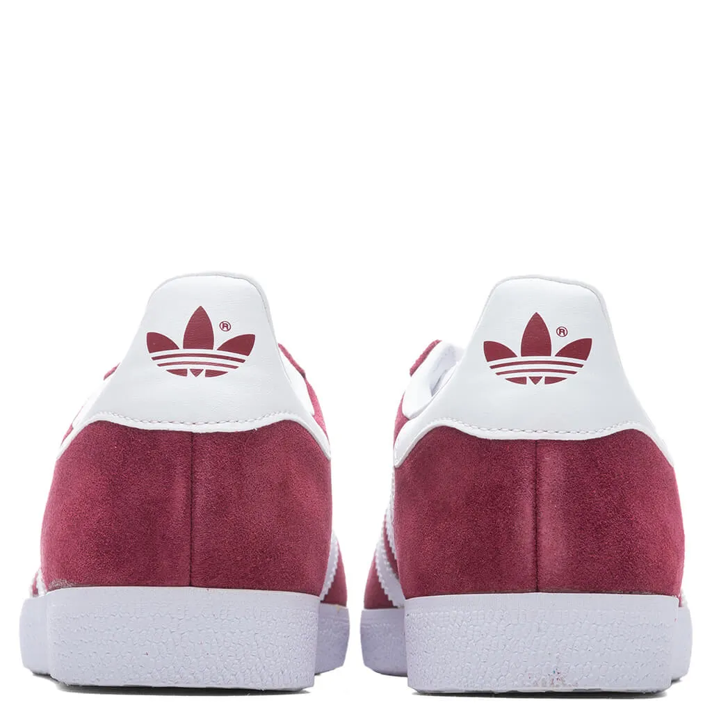 Gazelle - Collegiate Burgundy/Cloud White