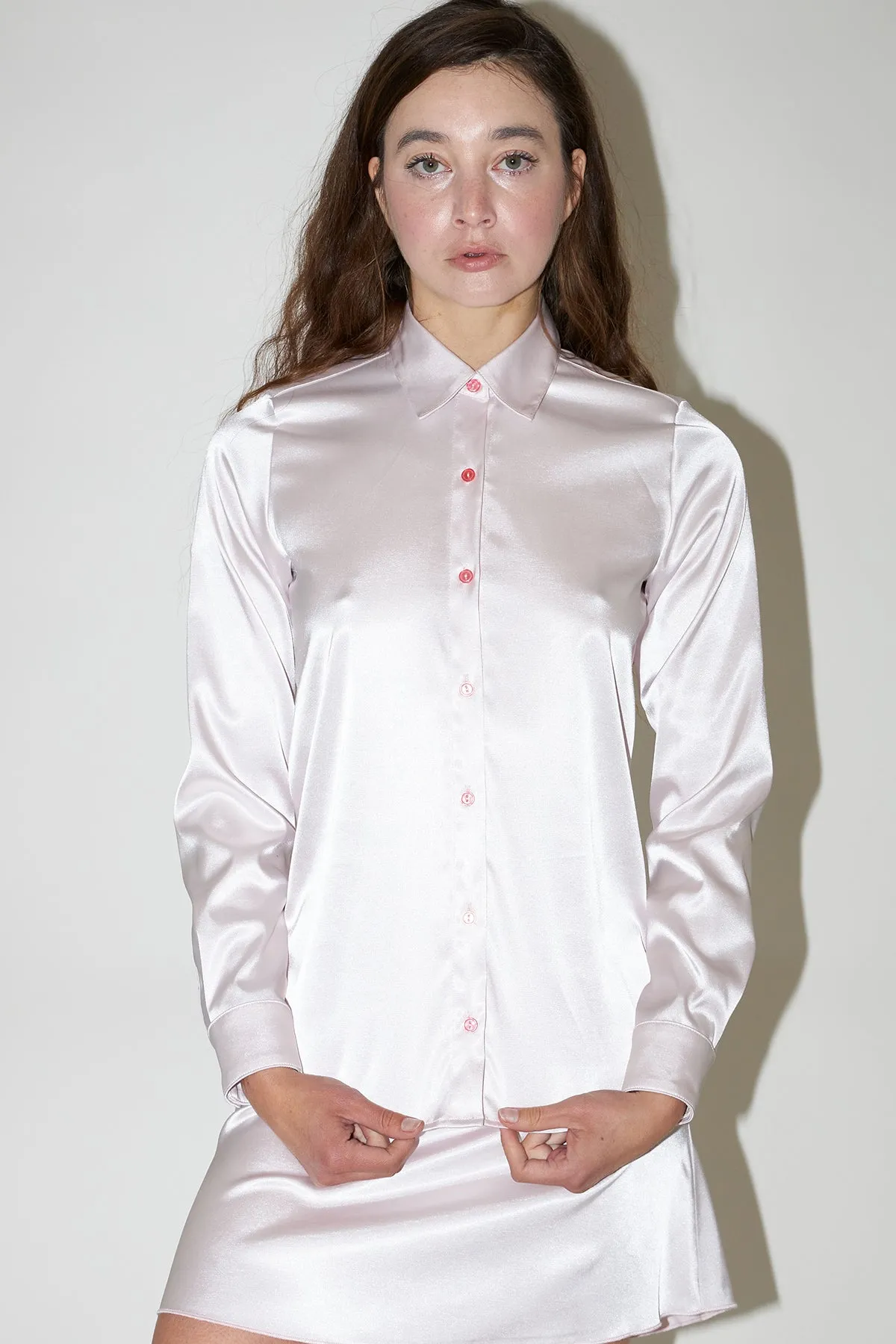 Gleamy Dreamy Satin Blouse