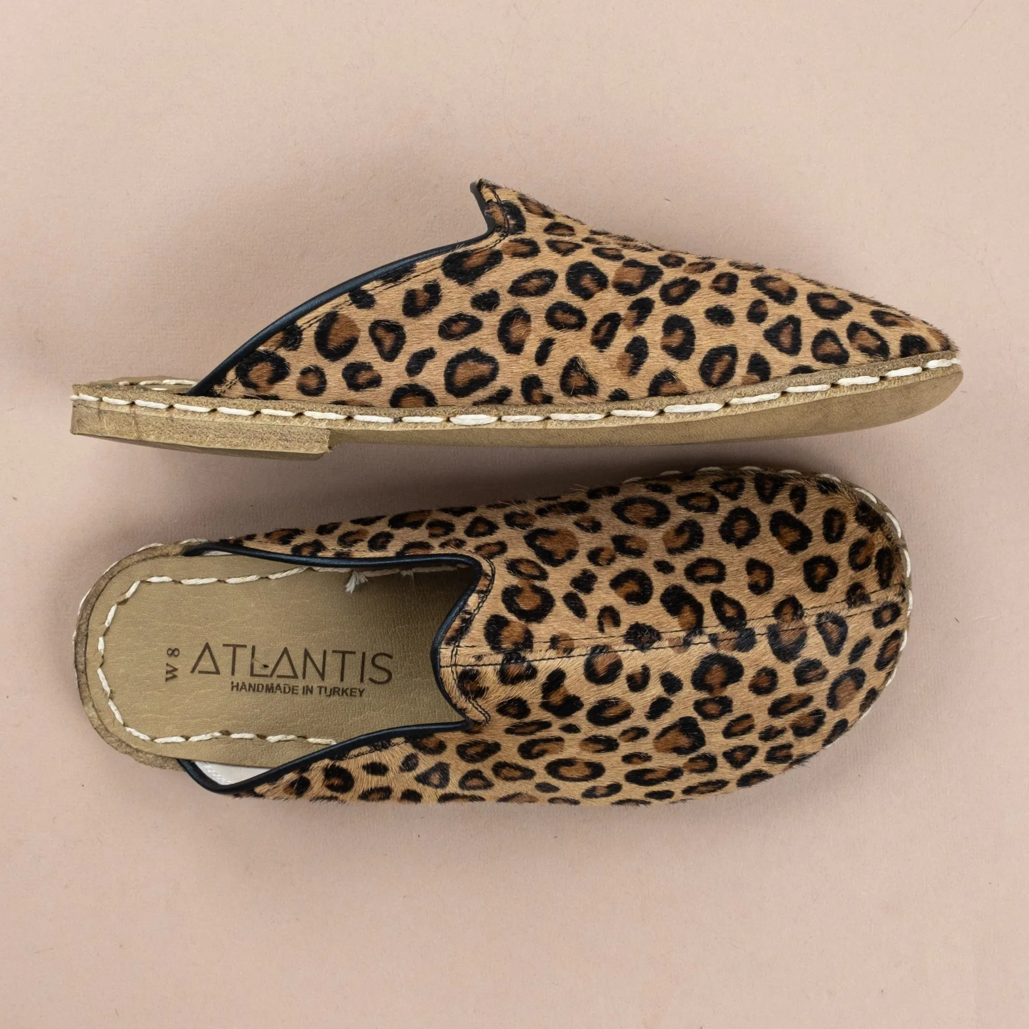 Men's Leopard Barefoot Slippers