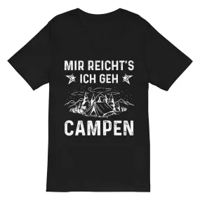 Mir Reicht's Ich Gen Campen - Herren V-Neck Shirt