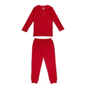 Organic Thermal Kid's Lounge Set in Cherry