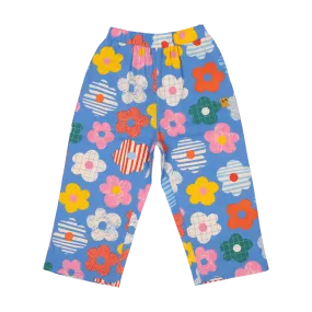 Rock Your Kid Happy Flowers Wide Leg Pants