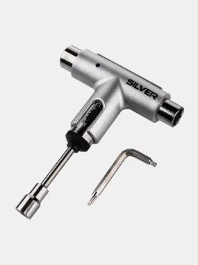 Silver Ratchet Tool - Metallic Silver